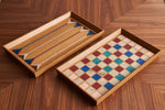 Load image into Gallery viewer, Rectangle Serving Tray - Chess Pattern