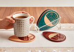 Load image into Gallery viewer, Set of Six Glossy Coasters