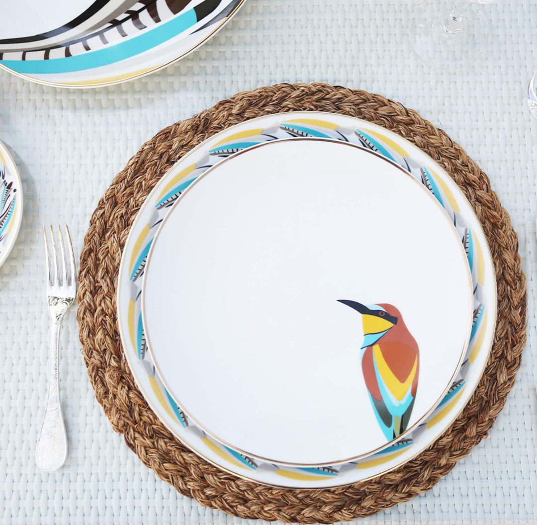 Sarb Dinner Plate - Bee Eater