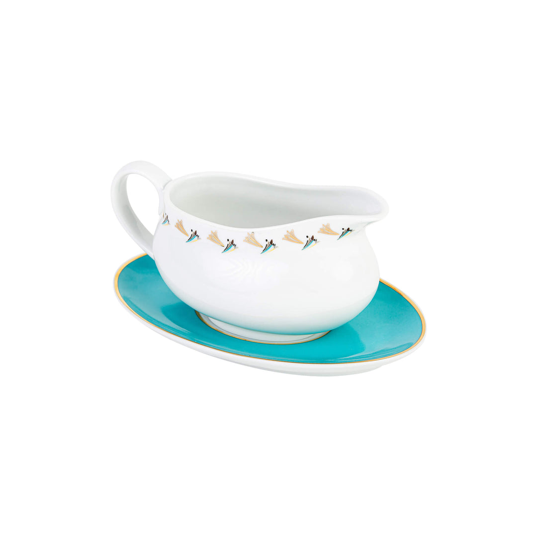 Sarb Gravy Boat and Saucer