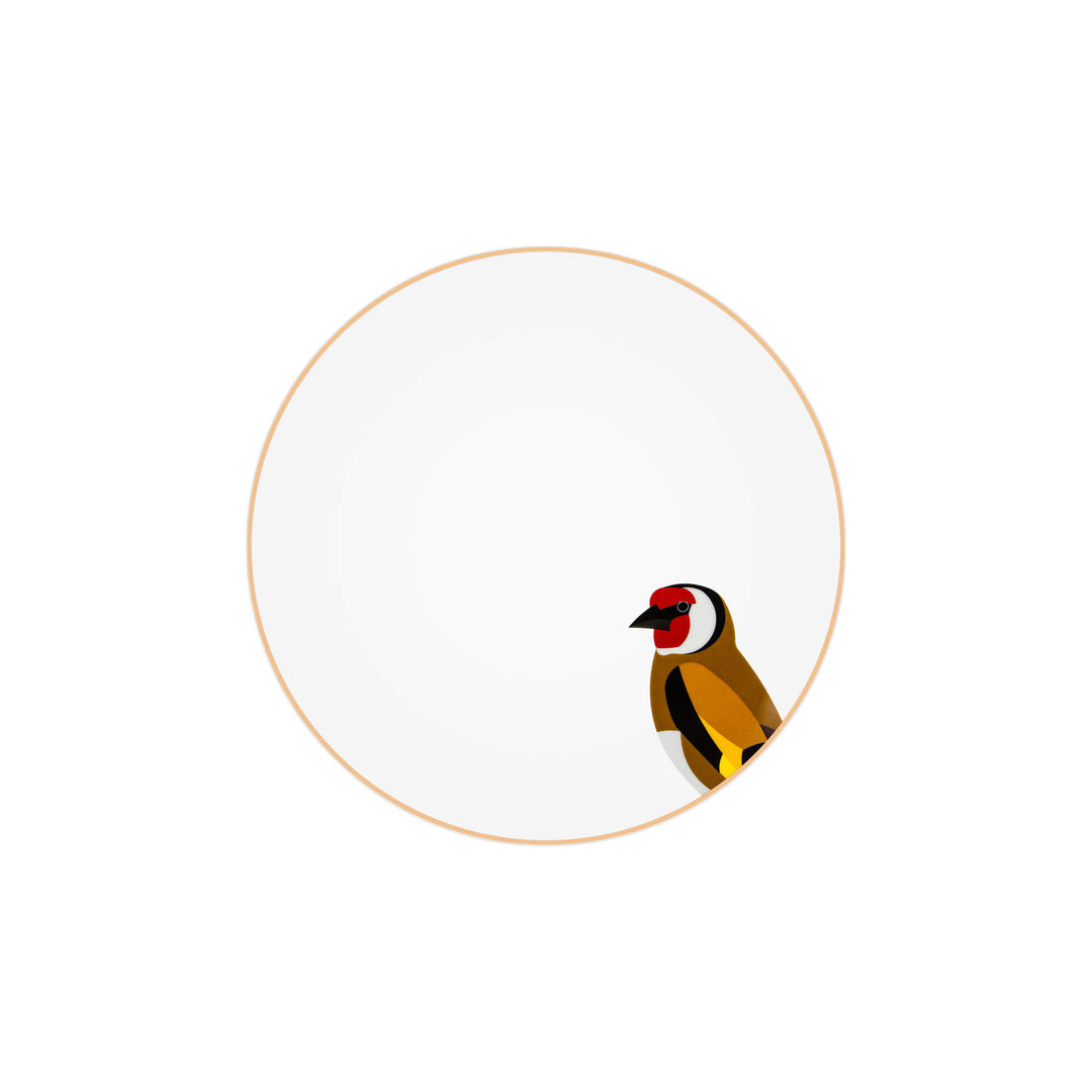 Sarb Dinner Plate - European Goldfinch