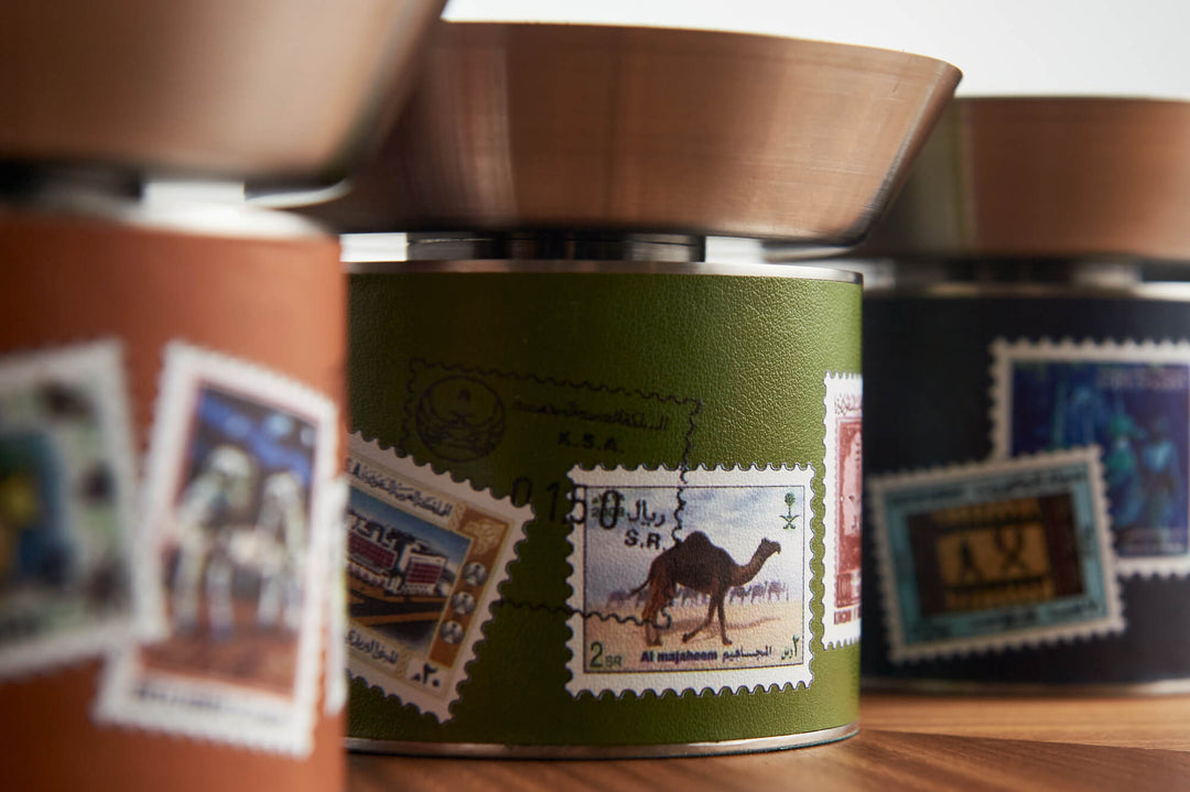 مبخرة الطوابع البريدية القديمة - دبي